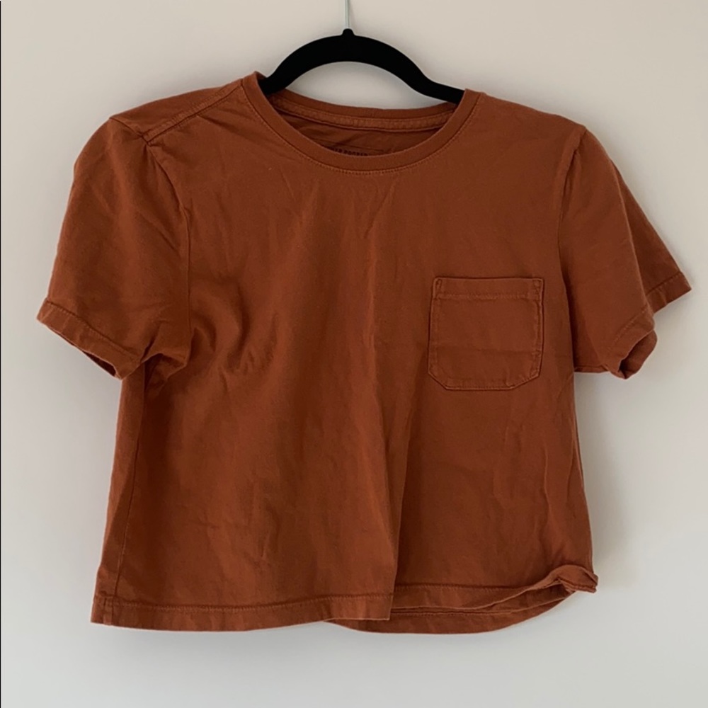 Rust orange tee